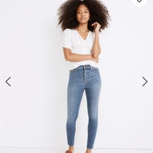 Madewell 10” High-rise Skinny Crop